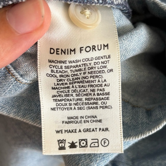 Aritzia Denim Forum The Jane Boxy Shirt - Picture 9 of 10